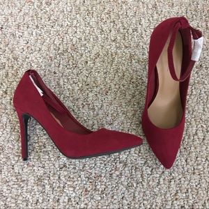 Wine Colored High Heels